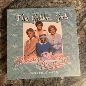Golden Girls Game Set - bingo and checkers